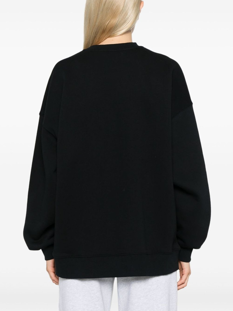logo-embroidered sweatshirt 4
