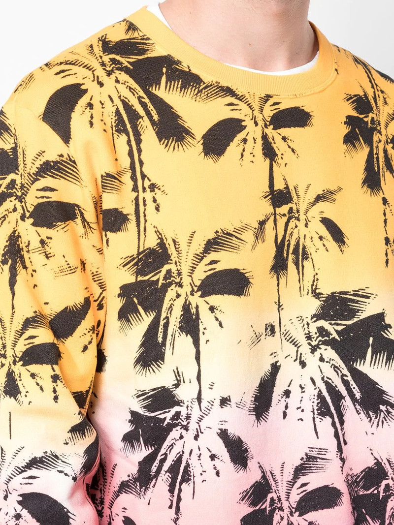 palm trees print sweatshirt 5