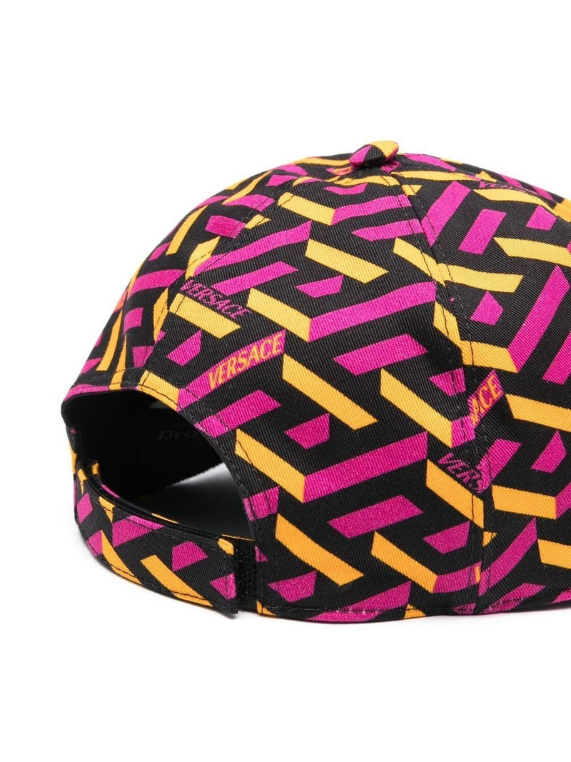 VERSACE monogram-print baseball cap outlook