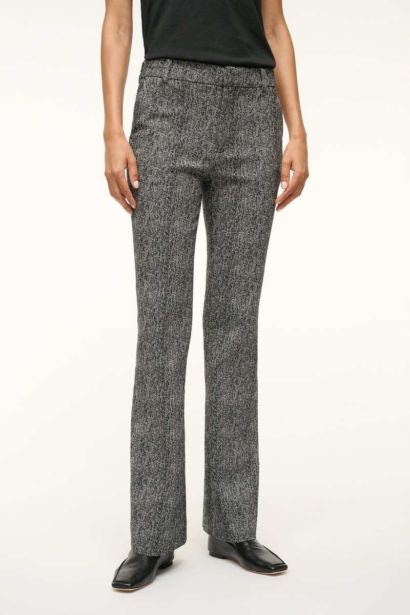 STAUD KAT PANT TEXTURED HERRINGBONE 3