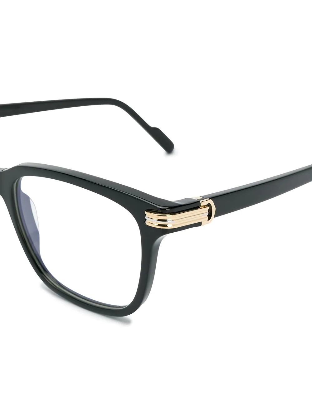 square frame glasses - 3