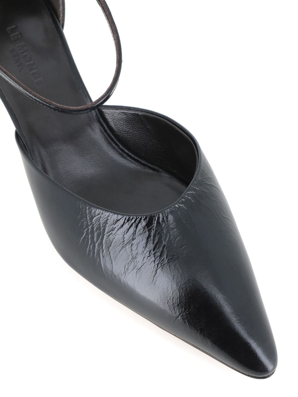 ankle-strap pointed-toe pumps - 5