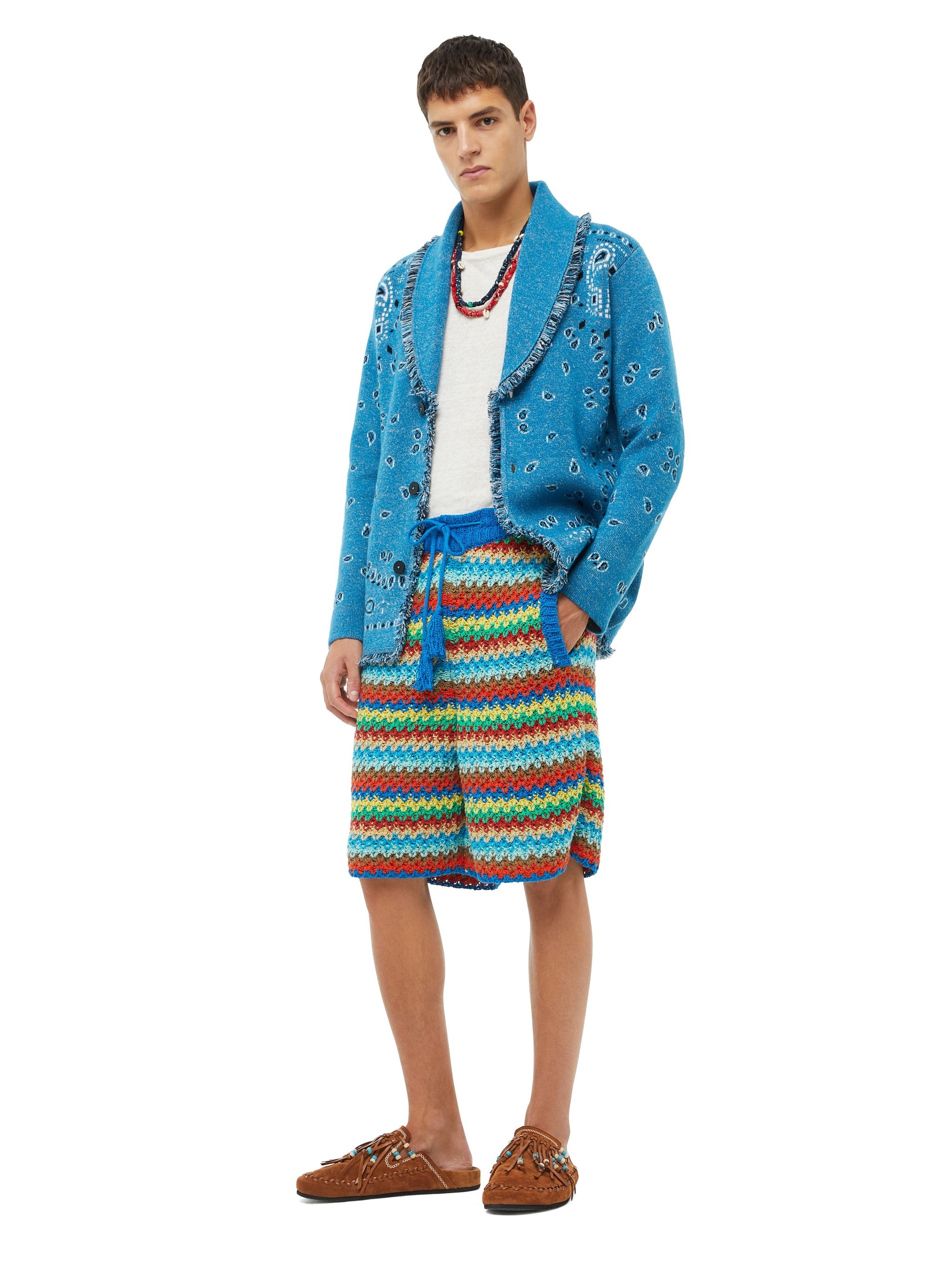 Bandana Jacquard Cardigan - 3