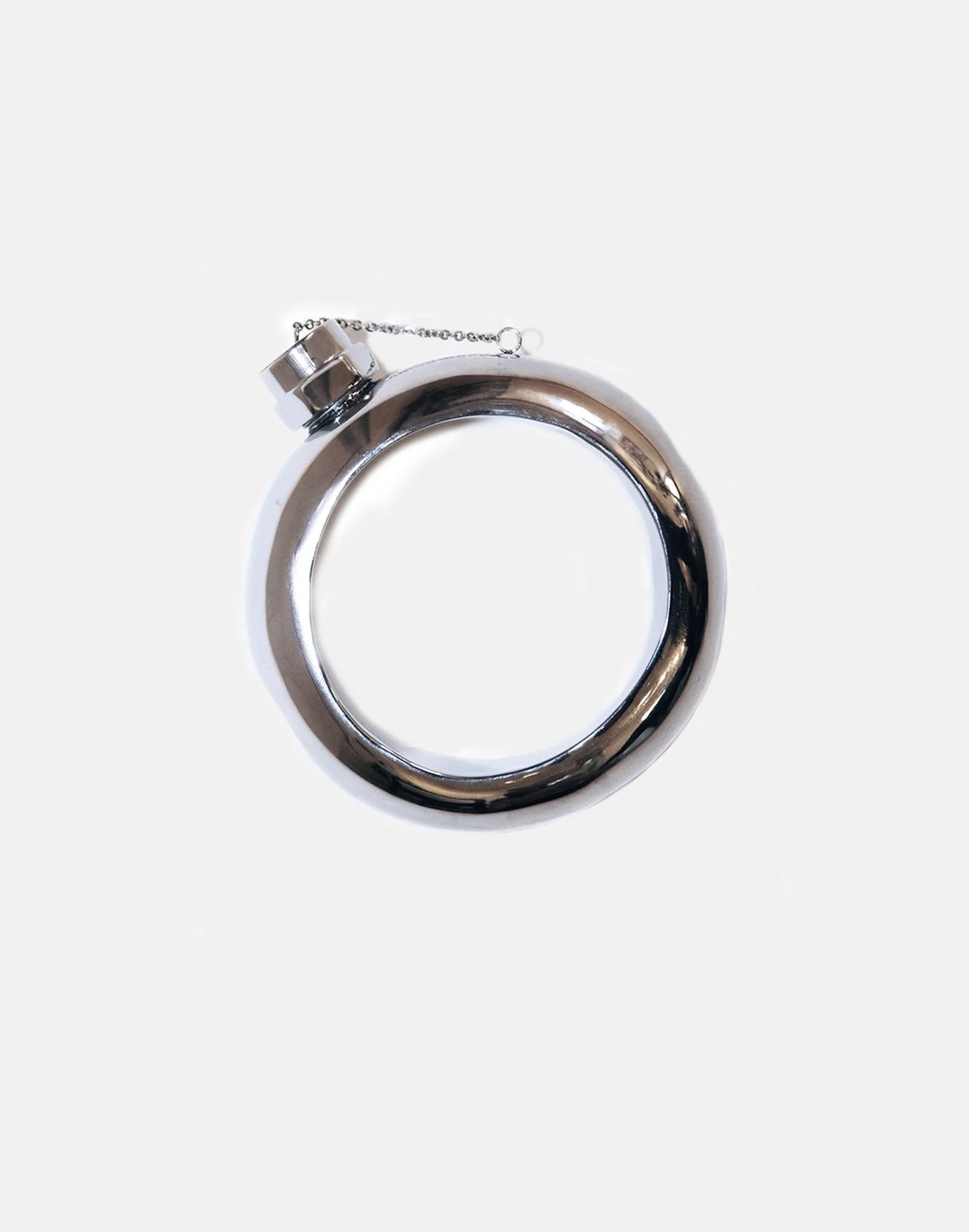 Silver Flask Bangle - 1
