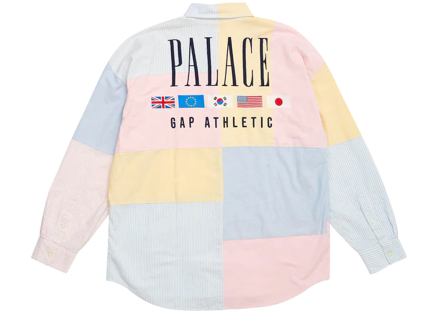 Palace x Gap Drop Shoulder Oxford Shirt Multi - 1