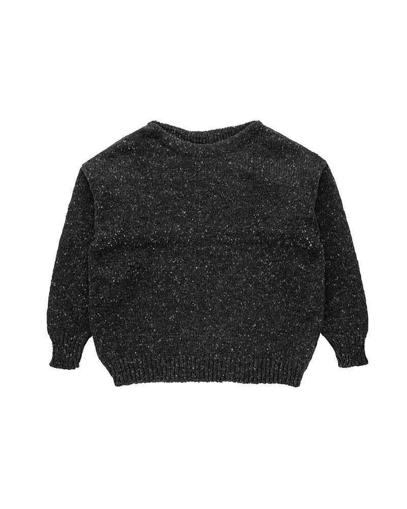 visvim AMPLUS BOATNECK CHARCOAL | REVERSIBLE