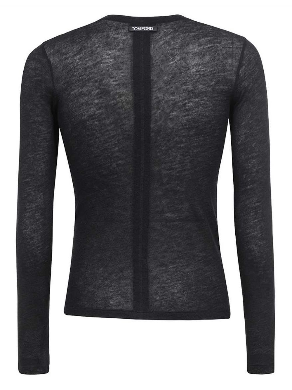 crew-neck cashmere sweater - 2
