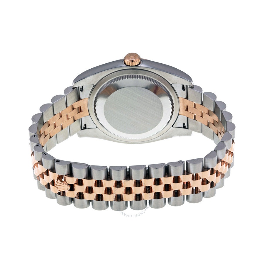 Rolex Oyster Perpetual Datejust 36 Pink Champagne Dial Stainless Steel and 18K Everose Gold Jubilee  - 3