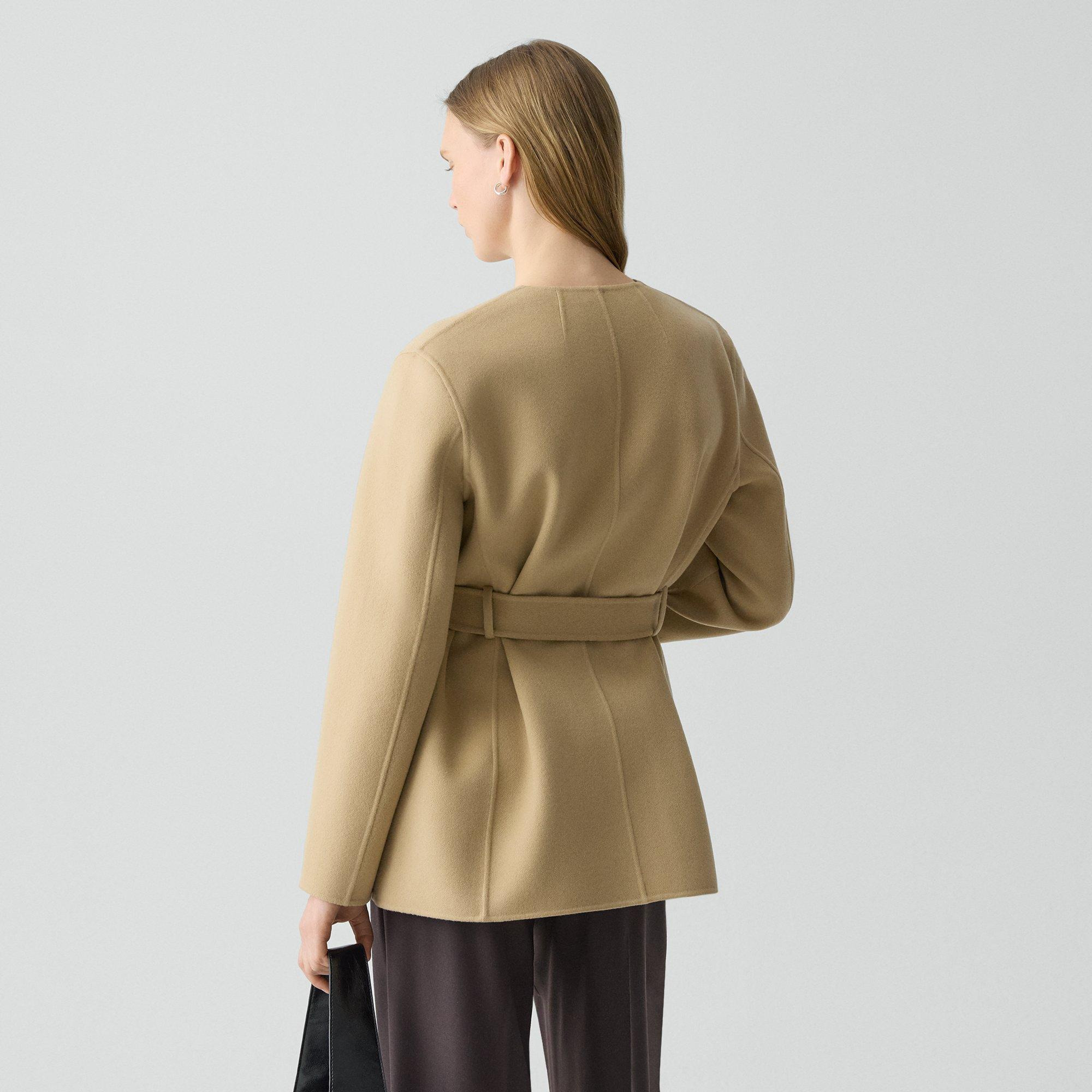 Cardigan Jacket in Double-Face Wool-Cashmere - 4