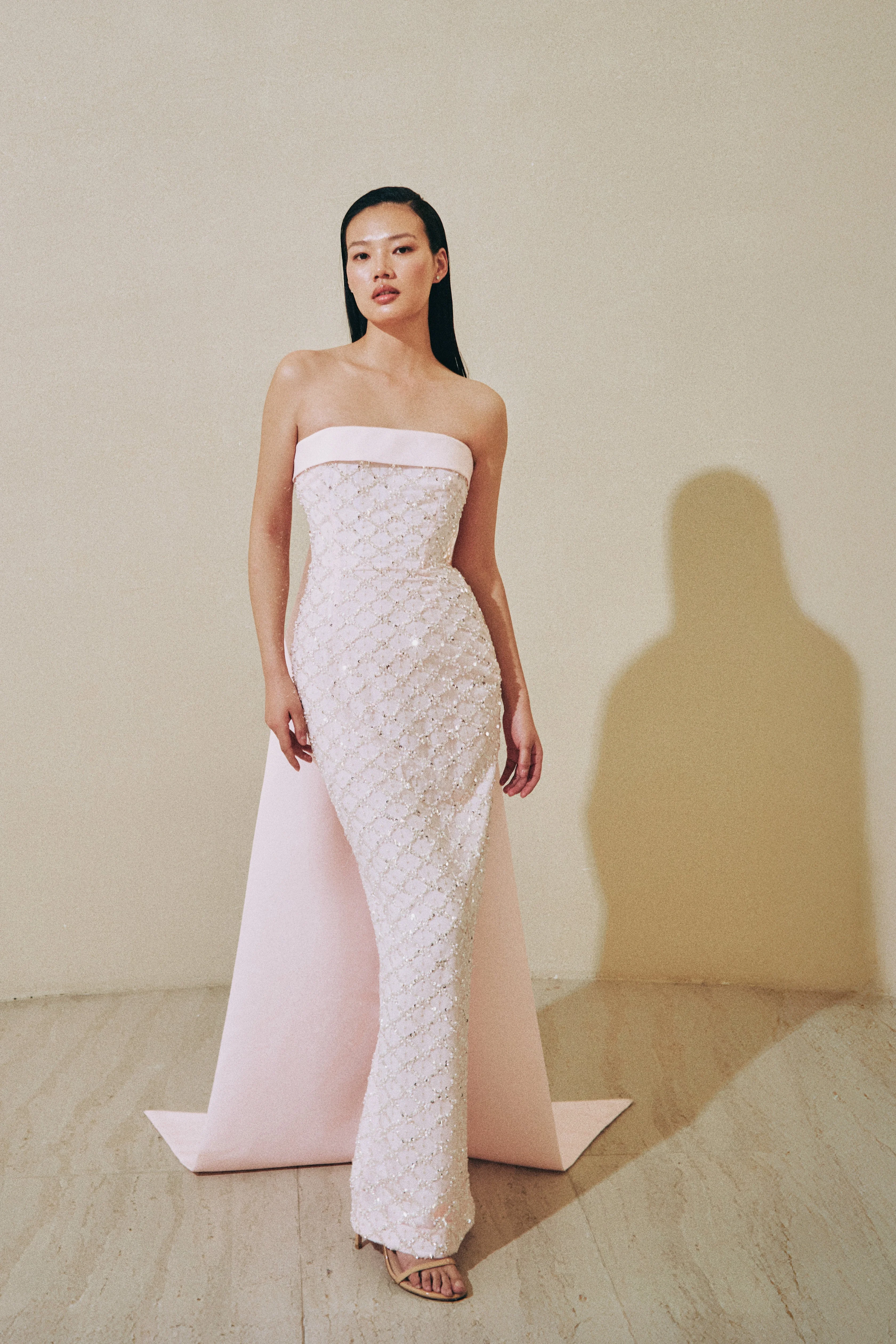 AMAL BEADED DRESS - 1
