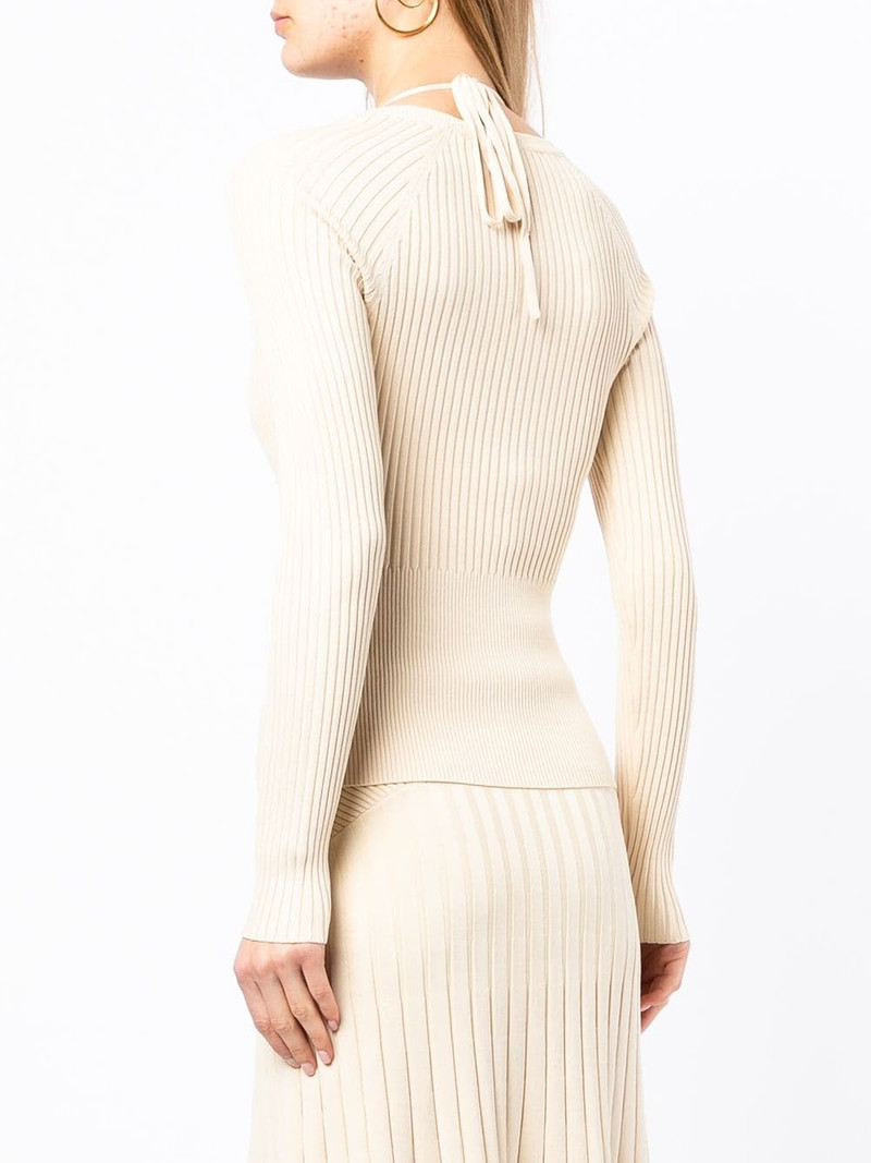 jayline compact scoop-neck jumper 4