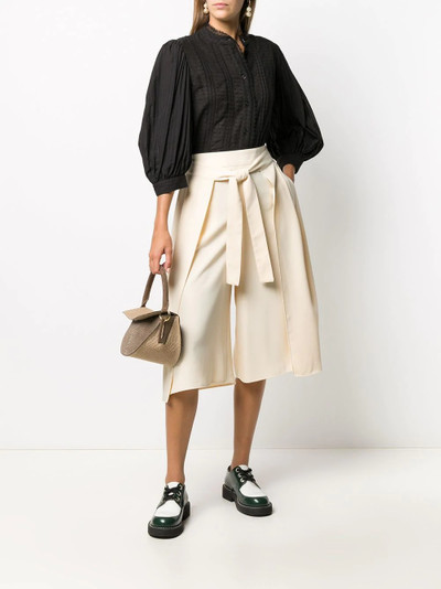 See by Chloé puff-sleeve cotton shirt outlook