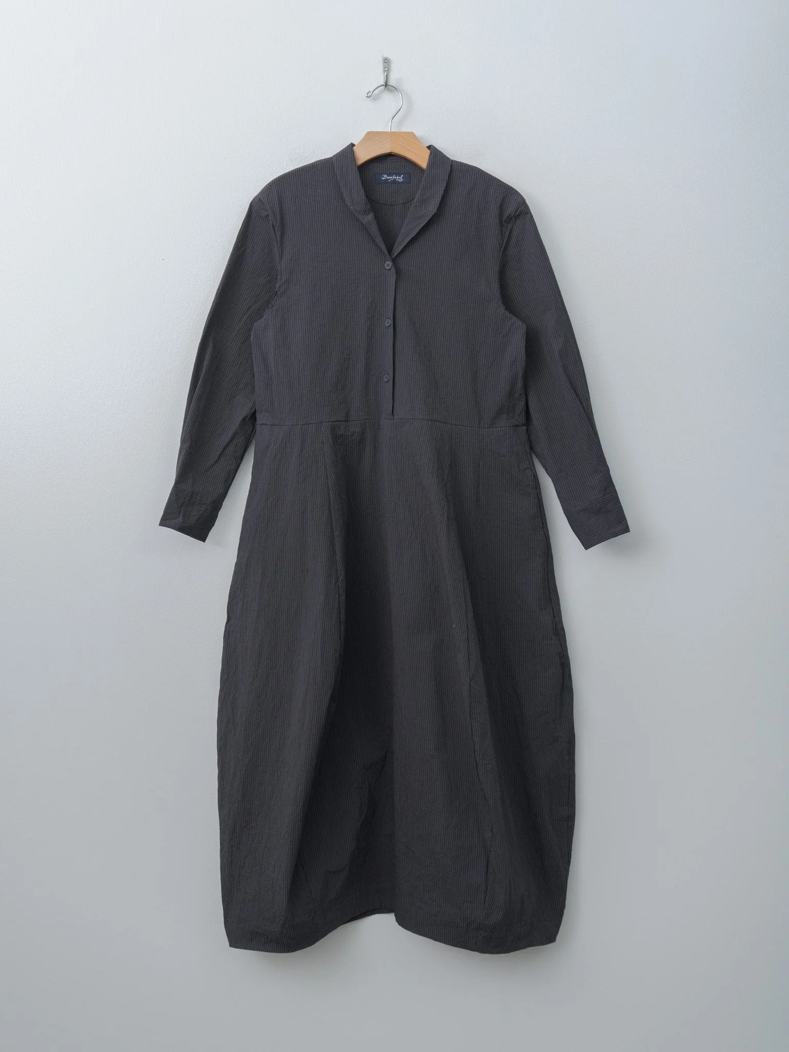 Letty Dress - Gray Stripe - 1