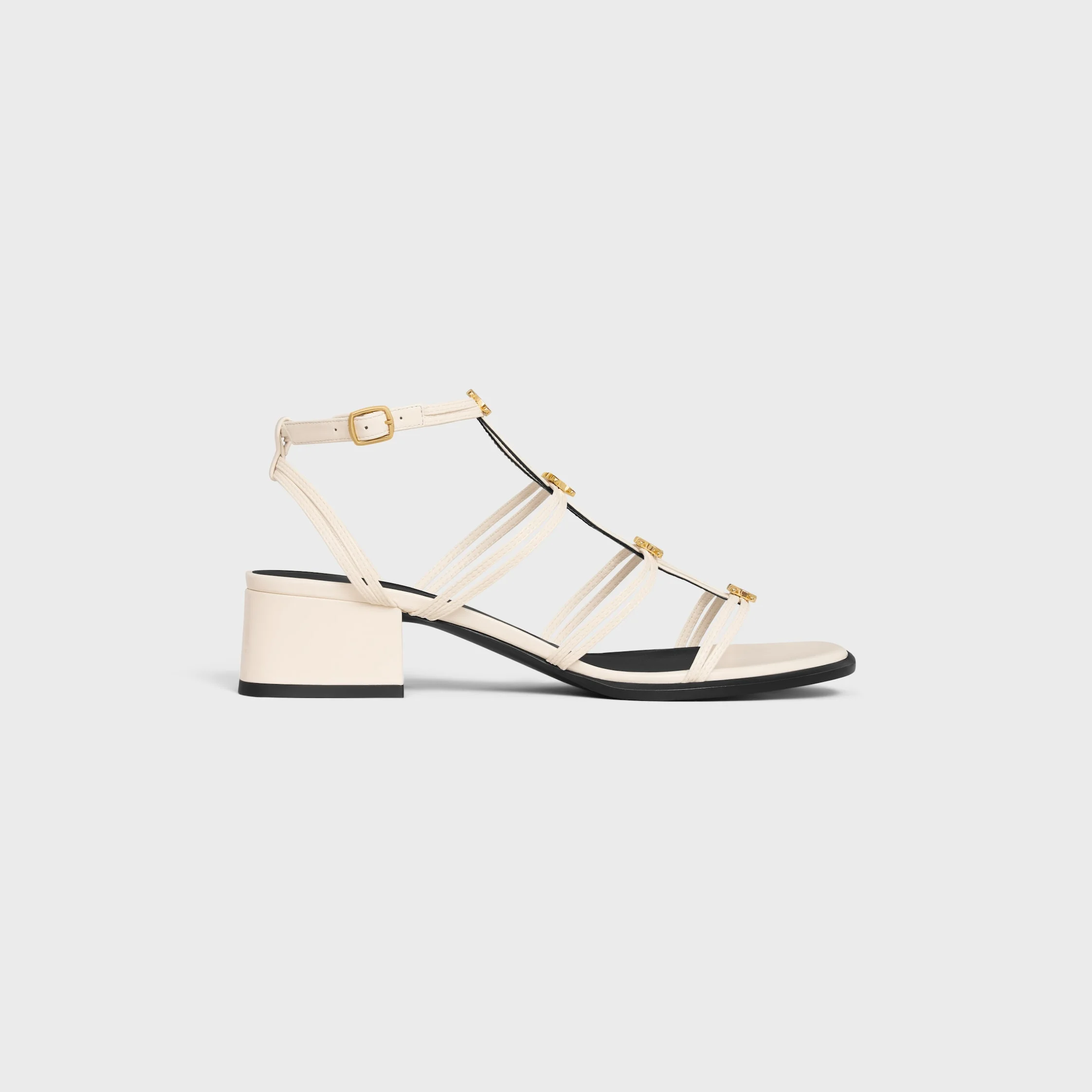 CELINE CLEMENCE MULTI TRIOMPHE SANDAL in LAMBSKIN - 1