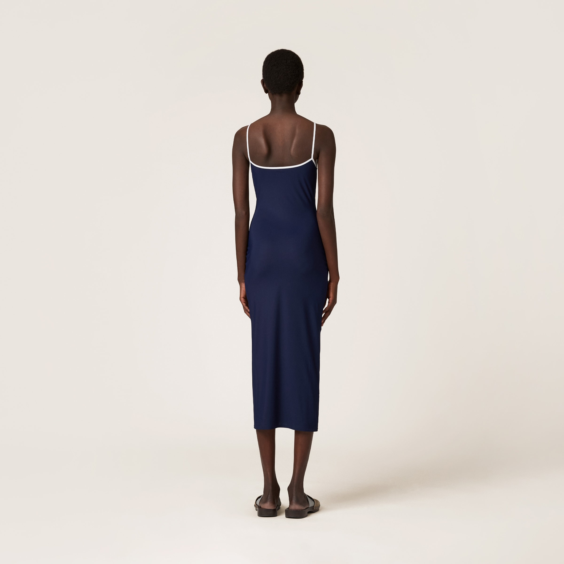 Stretch jersey midi-dress - 3
