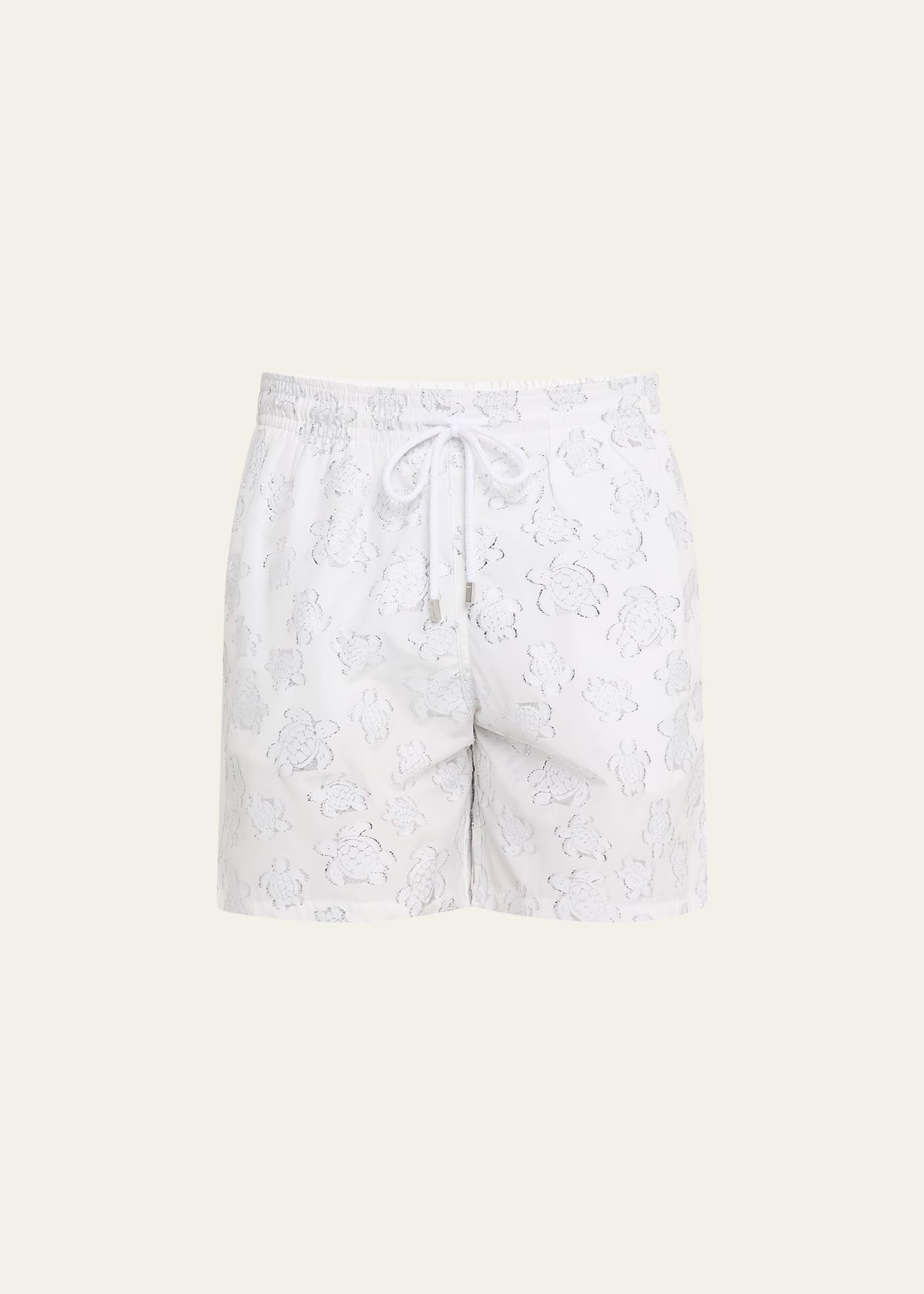 Men's Turtle-Print Swim Shorts - 1