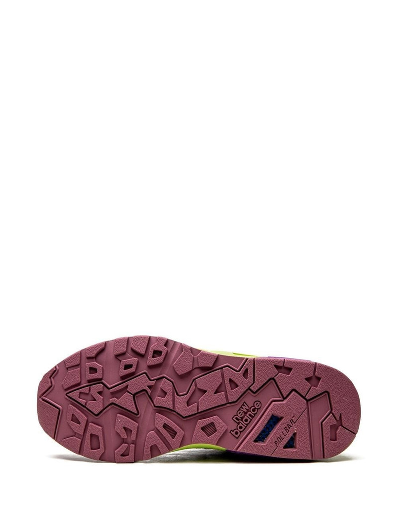 x Stray Rats 580 low-top sneakers "Pink/Khaki" 4