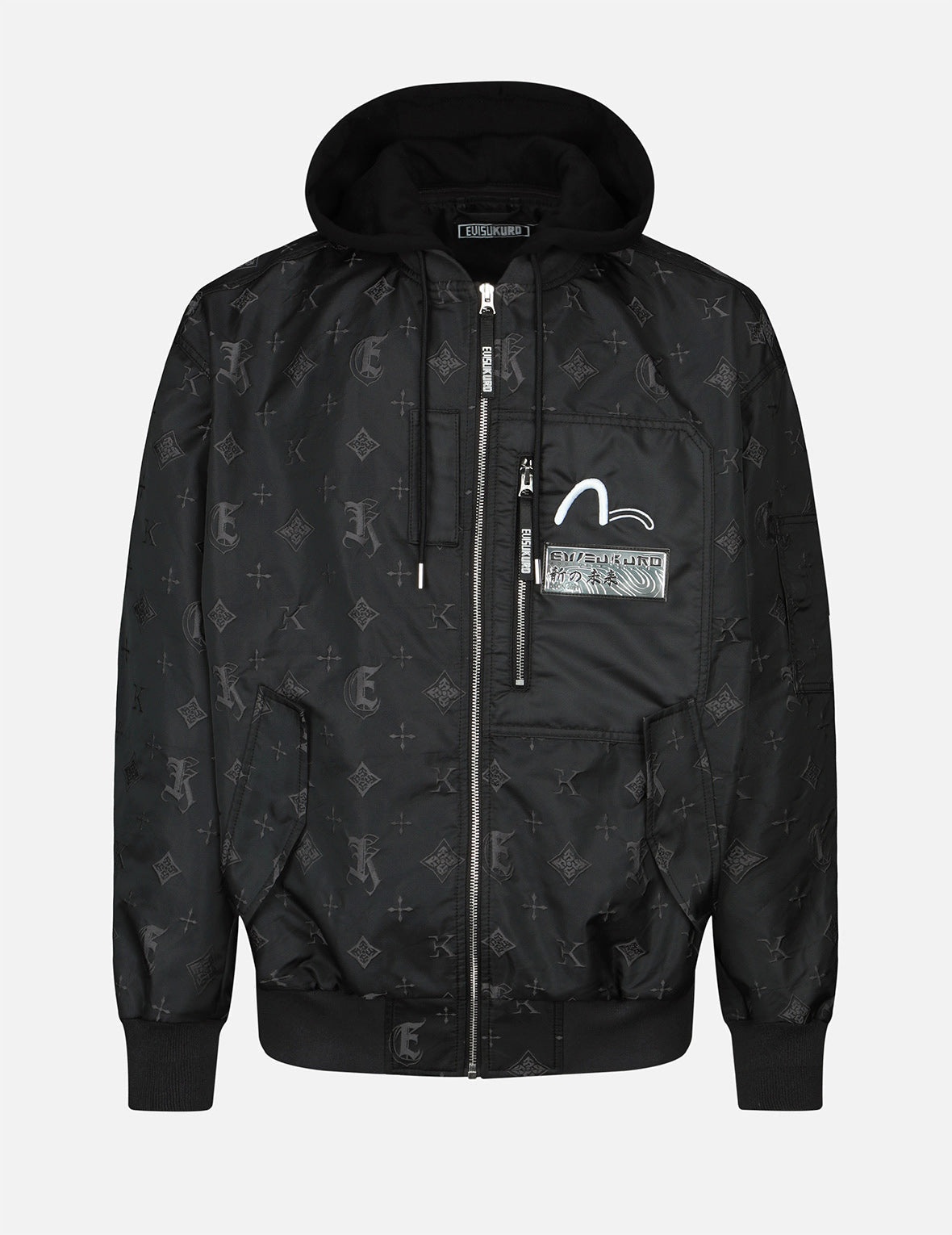 Monogram Jacquard Bomber Jacket - 1