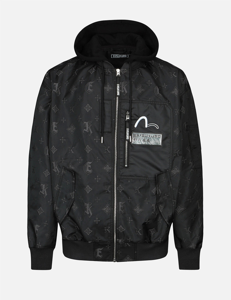 Monogram Jacquard Bomber Jacket 1