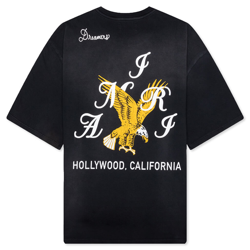 AMIRI EAGLE OVERSIZED TEE - BLACK - 2