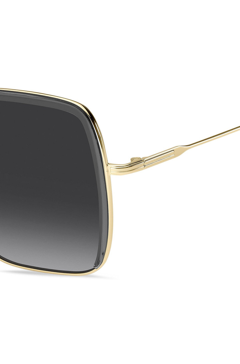 BOSS GRAY-ACETATE SUNGLASSES WITH GOLD-TONE STEEL outlook