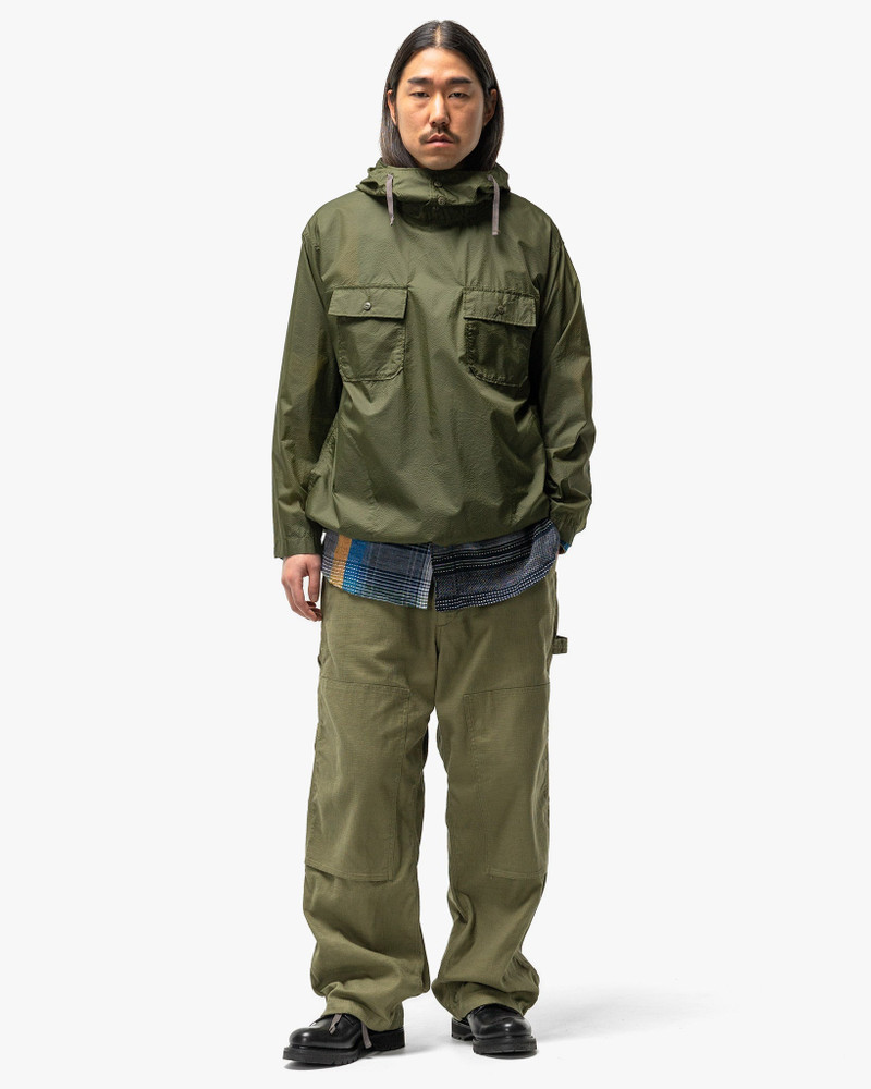 Engineered Garments Catalogue Shirt Nylon Micro Ripstop Olive outlook