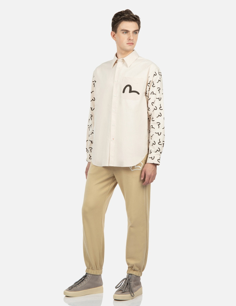 SEAGULL EMBROIDERY SWEATPANTS 3