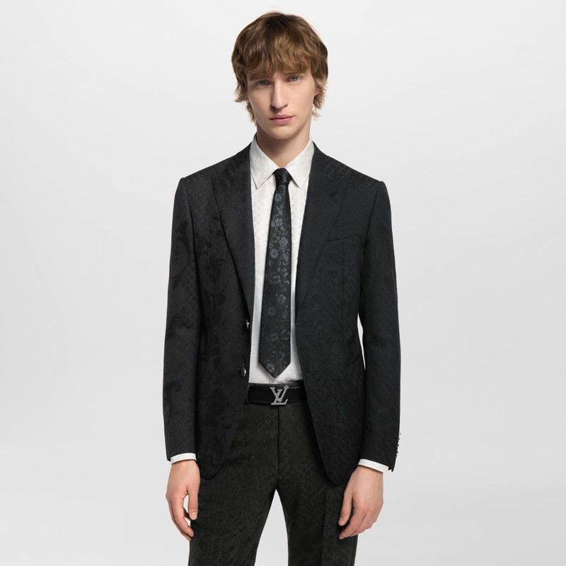 Monogram Wildflowers Tie 6