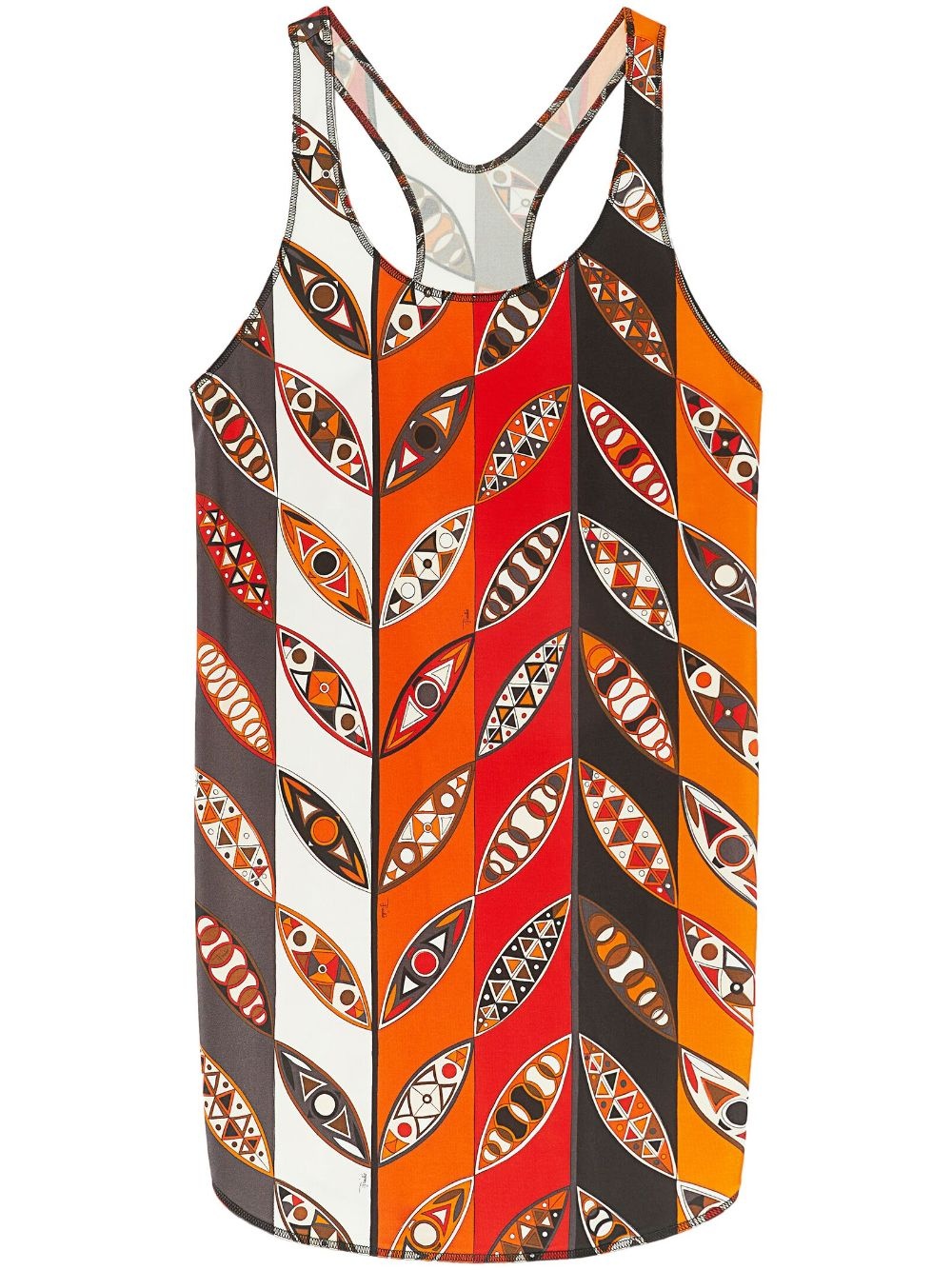 Girandole-print tank top - 1