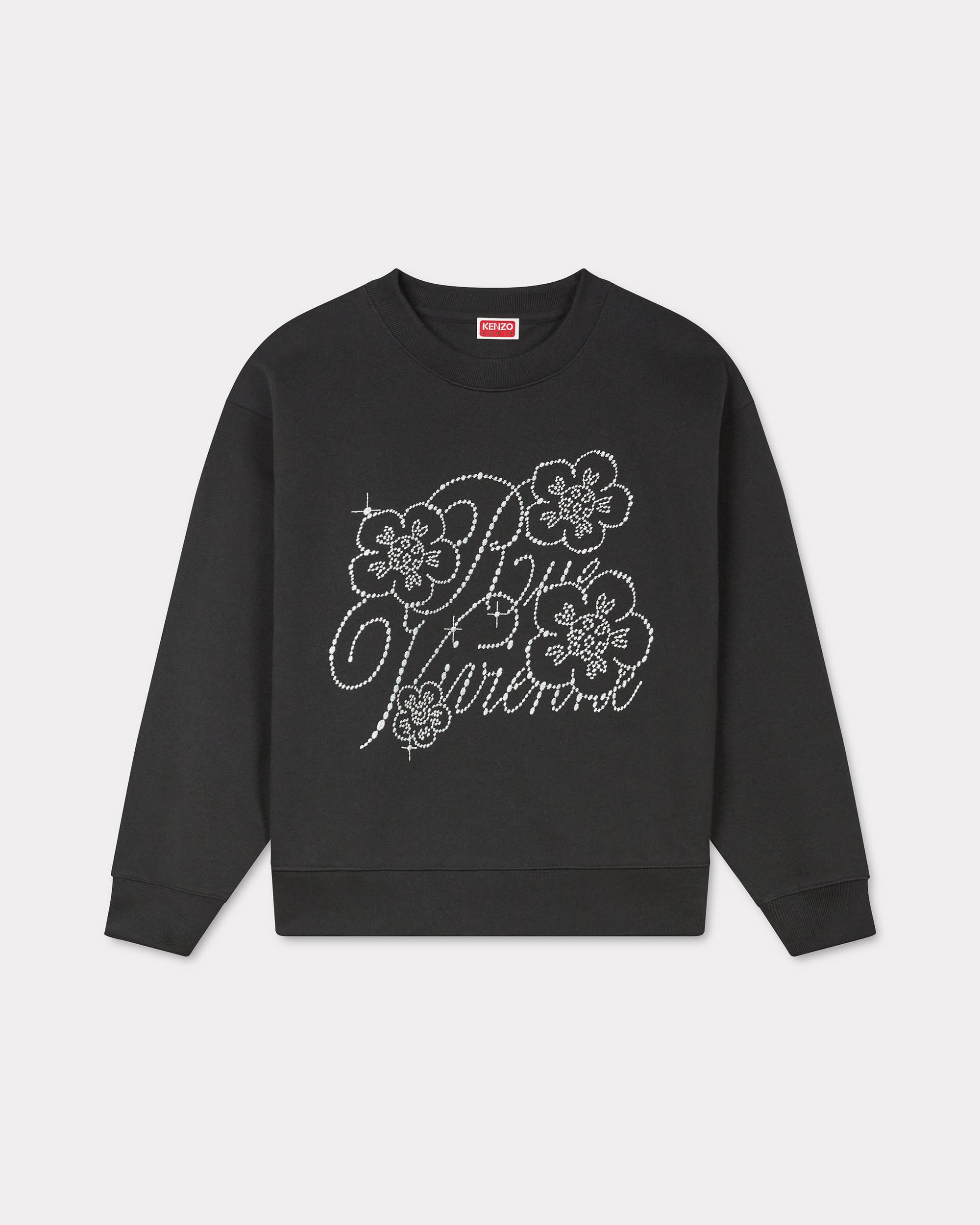 'KENZO Constellation' embroidered classic sweatshirt - 1