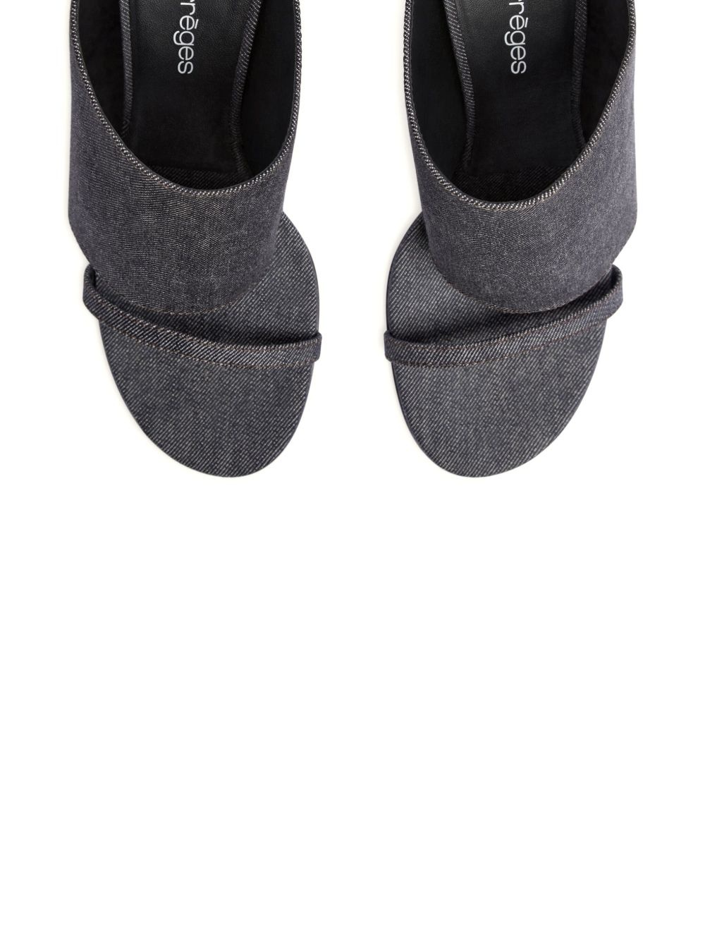 Oblique sandals - 4
