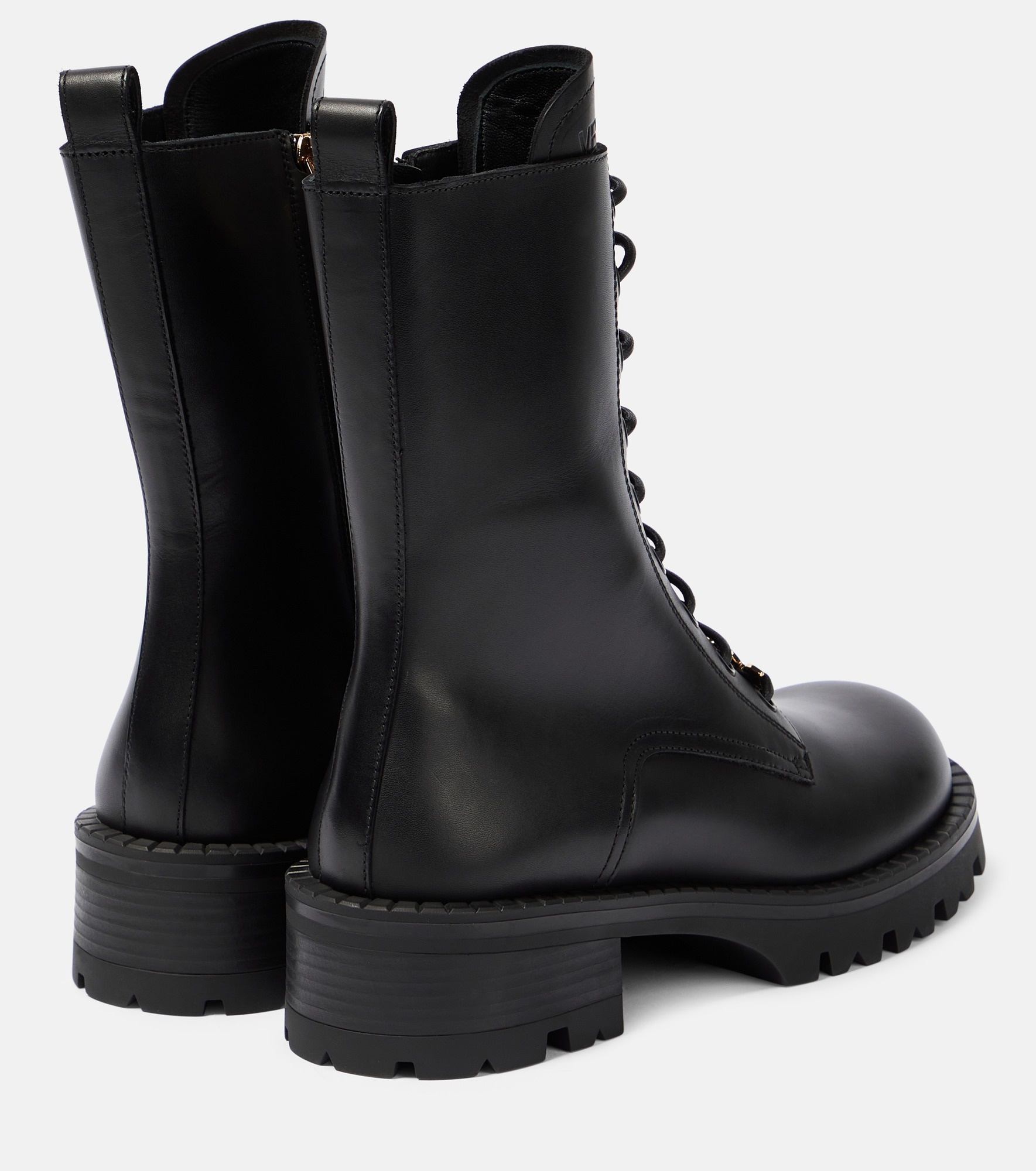 Vagabond leather lace-up boots - 3