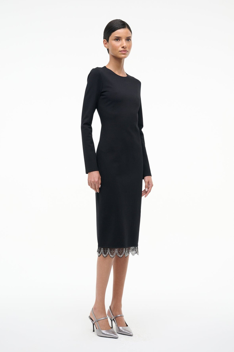 STAUD HUNTER DRESS BLACK 3
