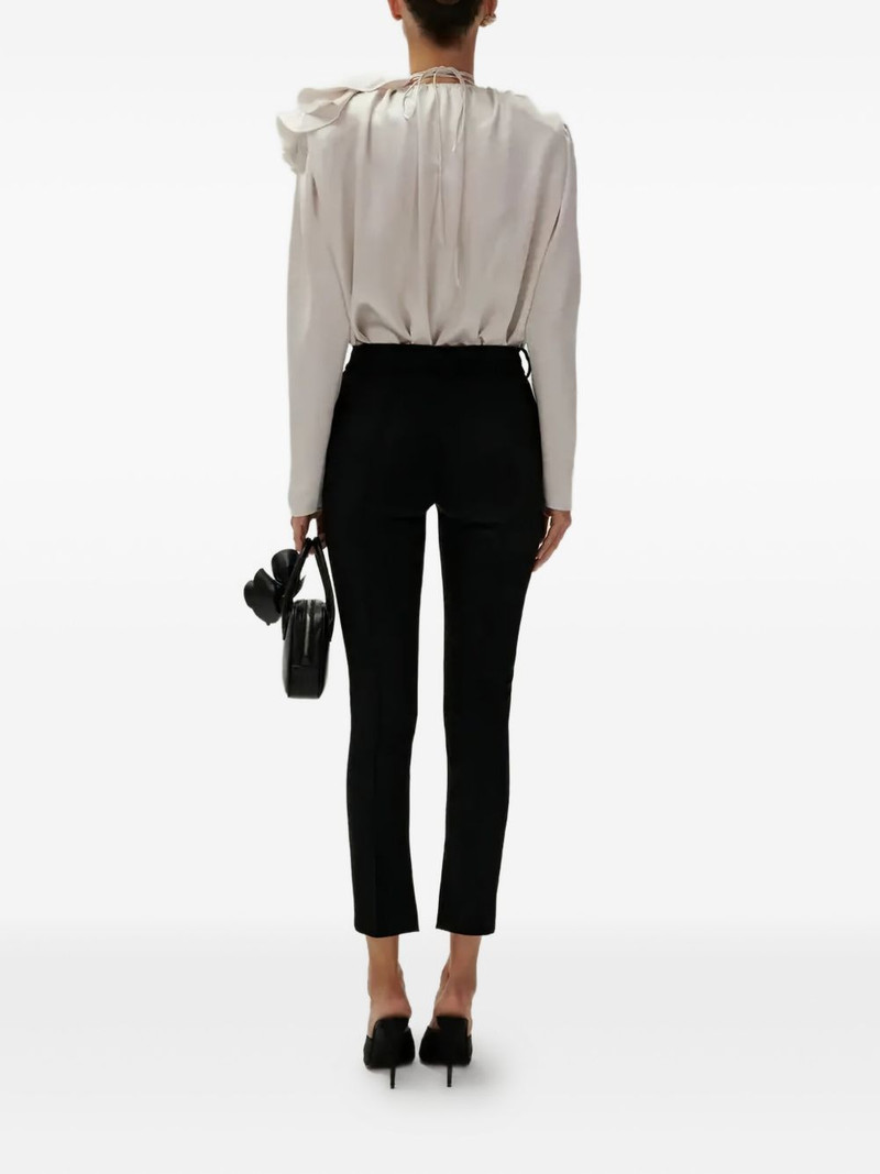ruffled-shoulder blouse 3