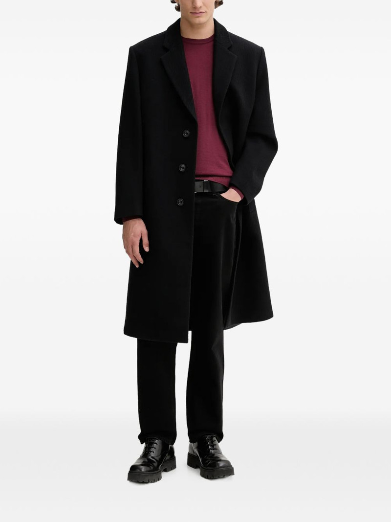 HUGO single-breasted coat outlook