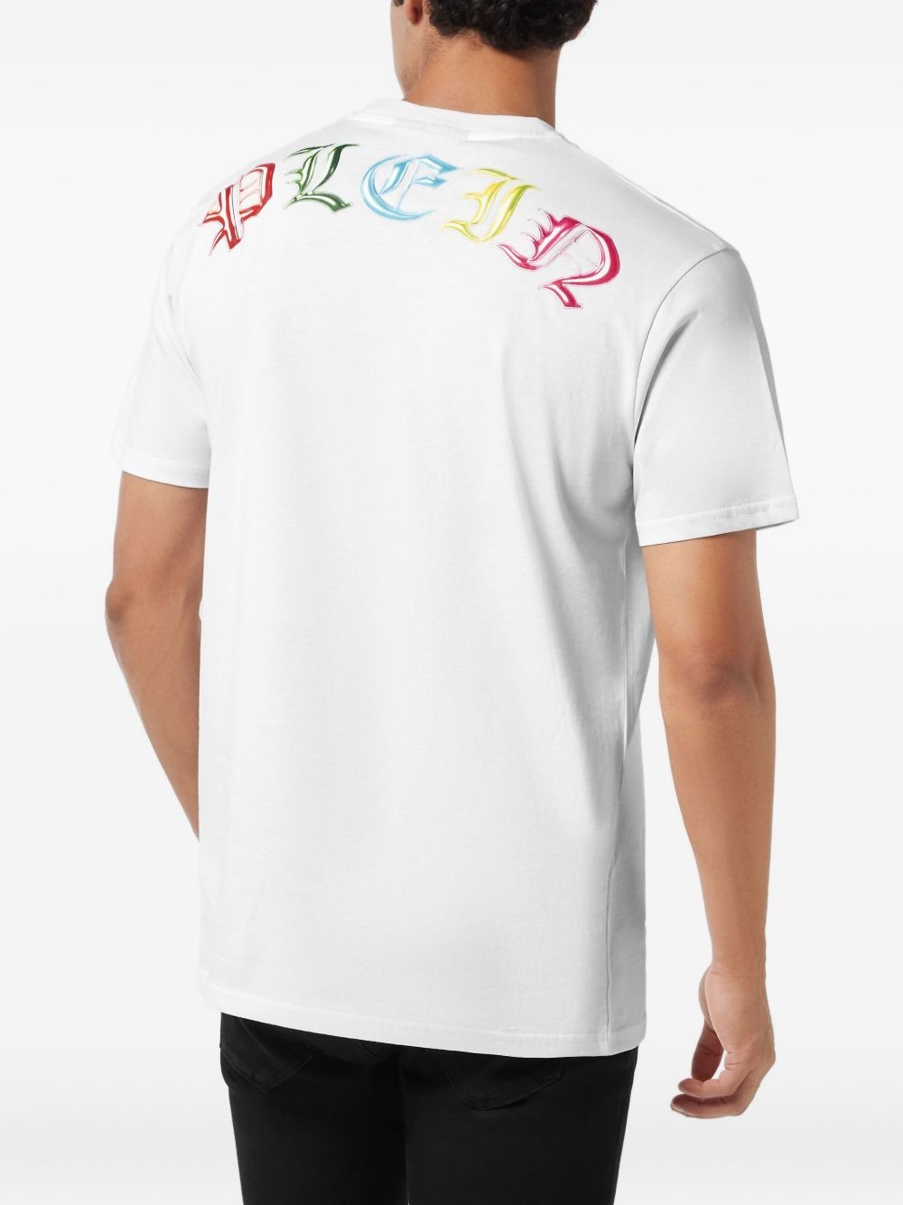teddy bear-print T-shirt - 3
