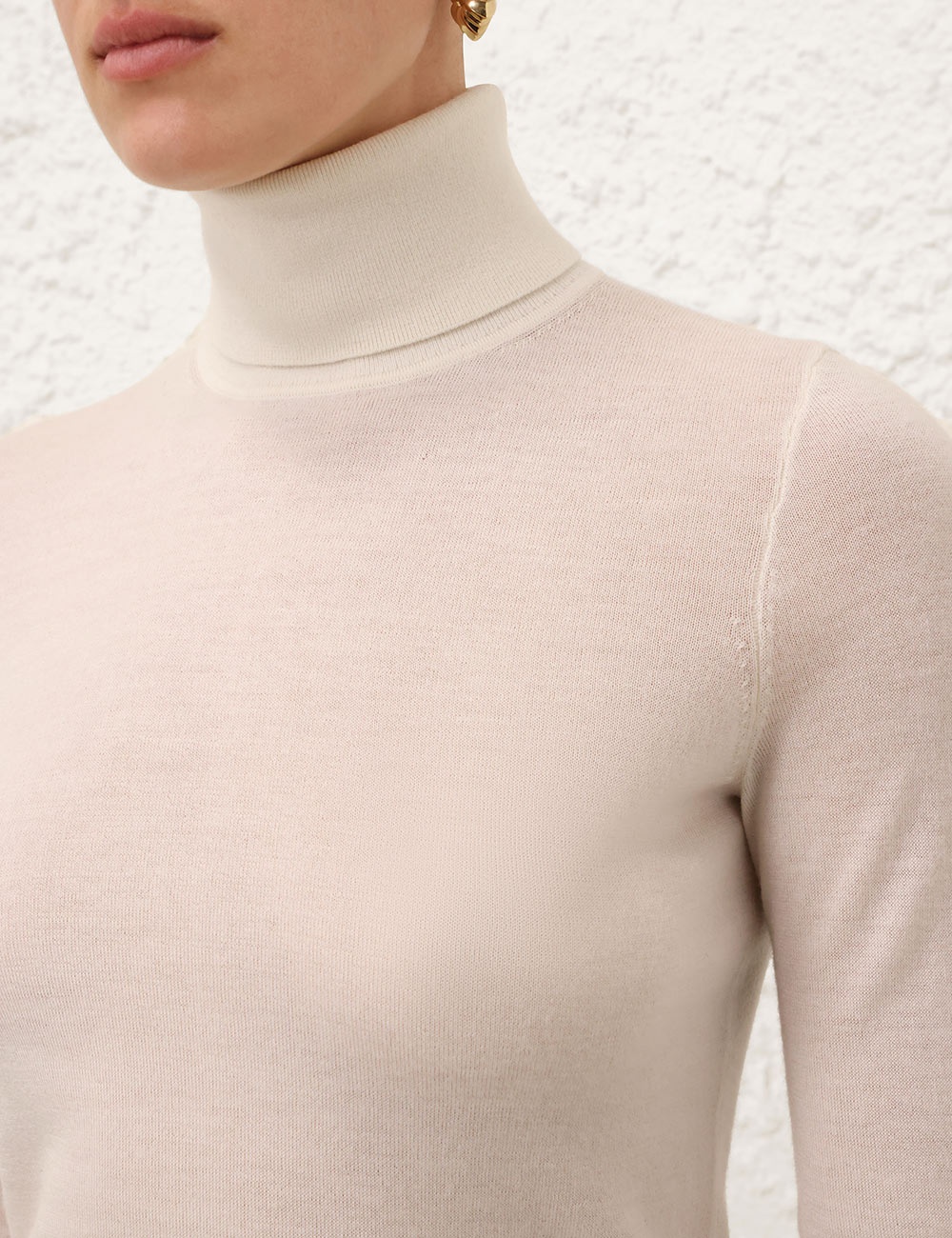 CLASSIC TURTLE NECK SWEATER - 5