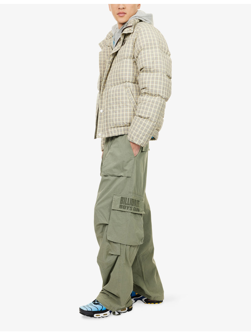Logo-Print Straight-Leg Cotton Cargo Trousers - 2