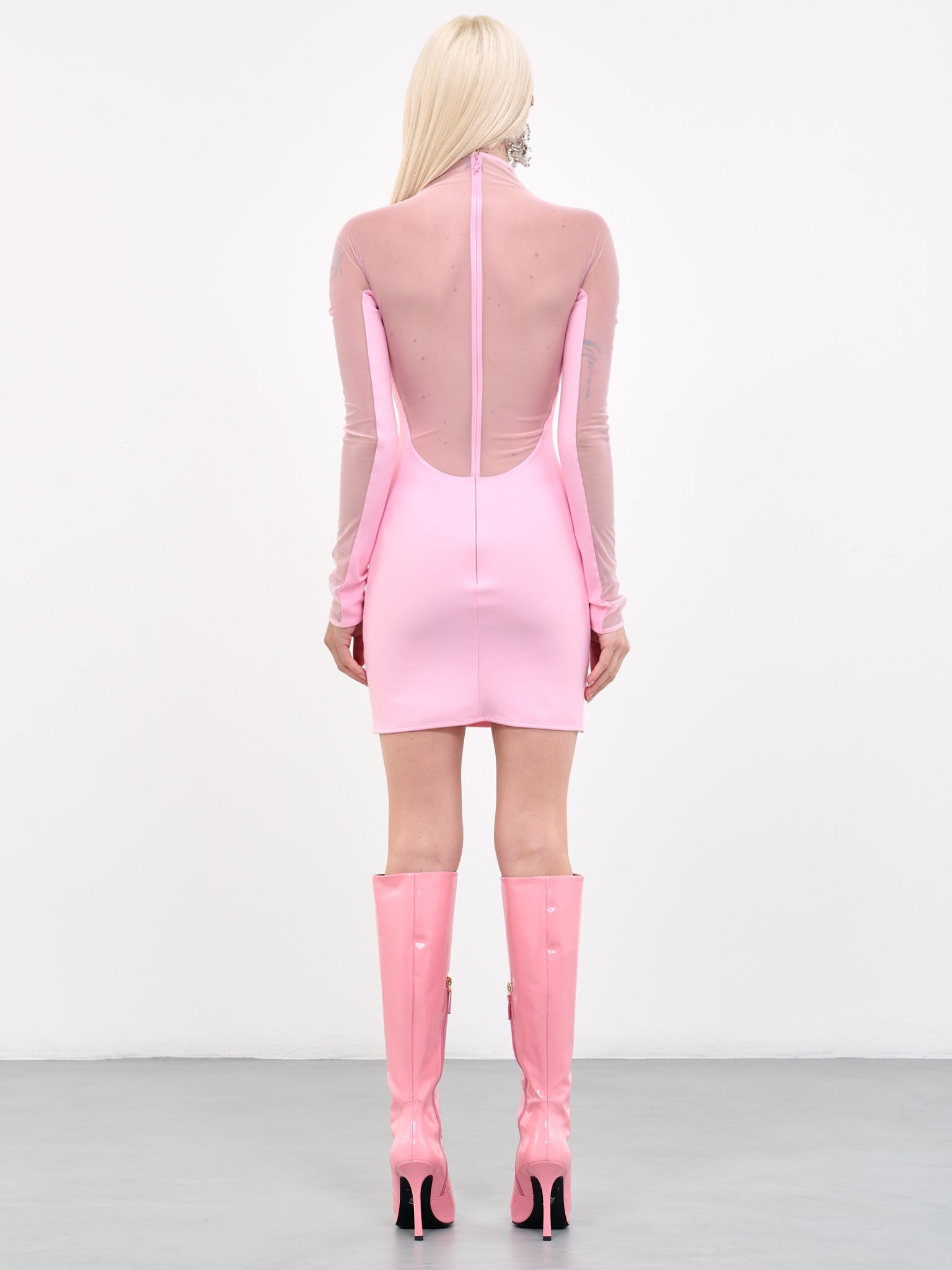 Corset Illusion Dress - 3