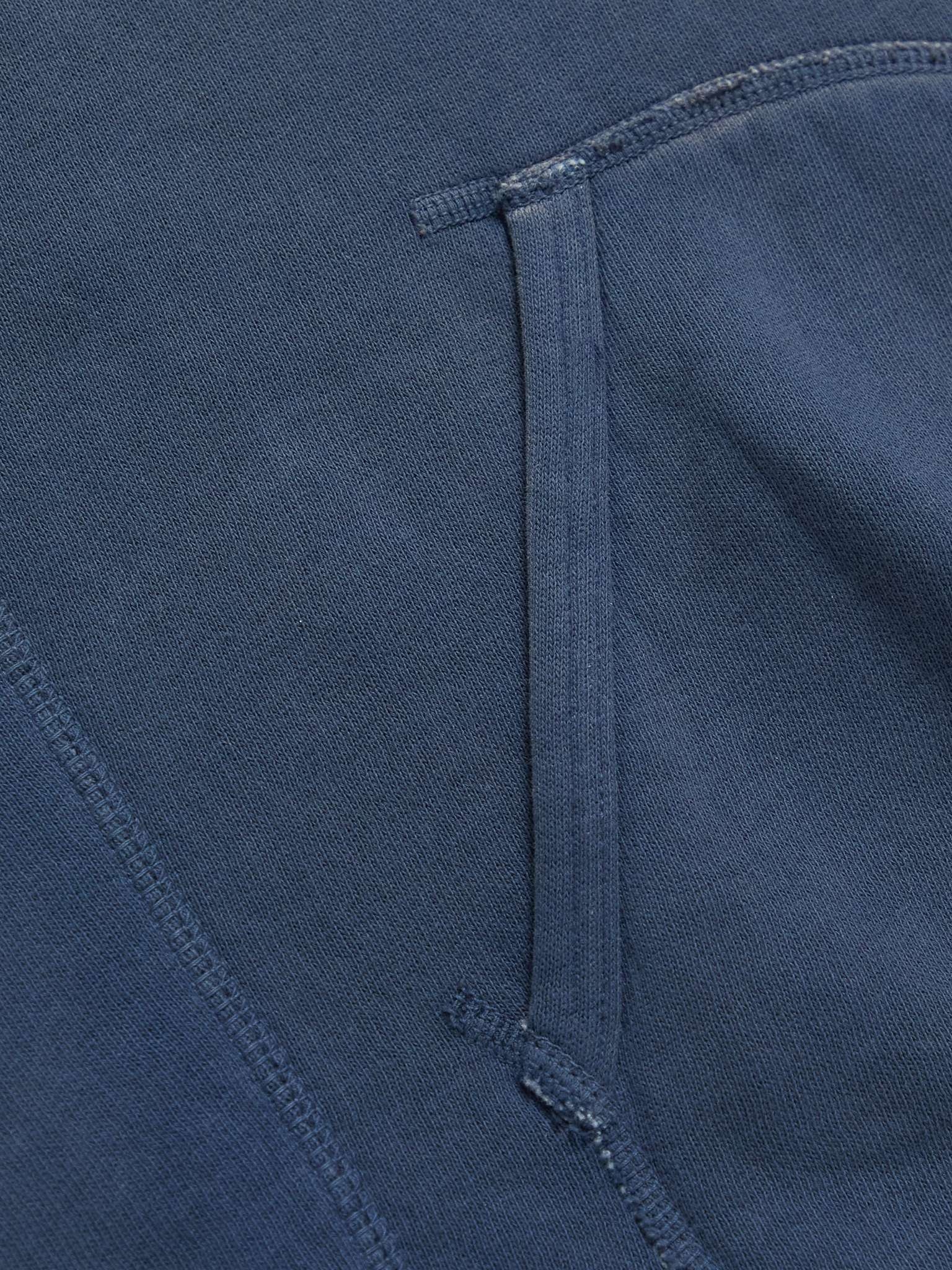 Washed Cotton-Blend Jersey Zip-Up Hoodie - 3