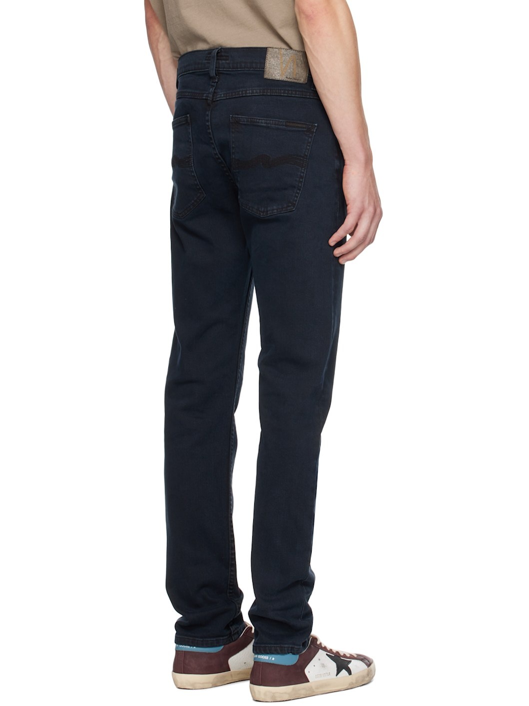 Navy Lean Dean Jeans - 3