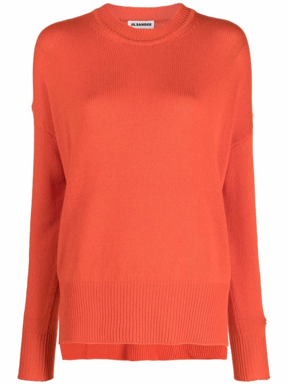 crew-neck cashmere jumper - 1