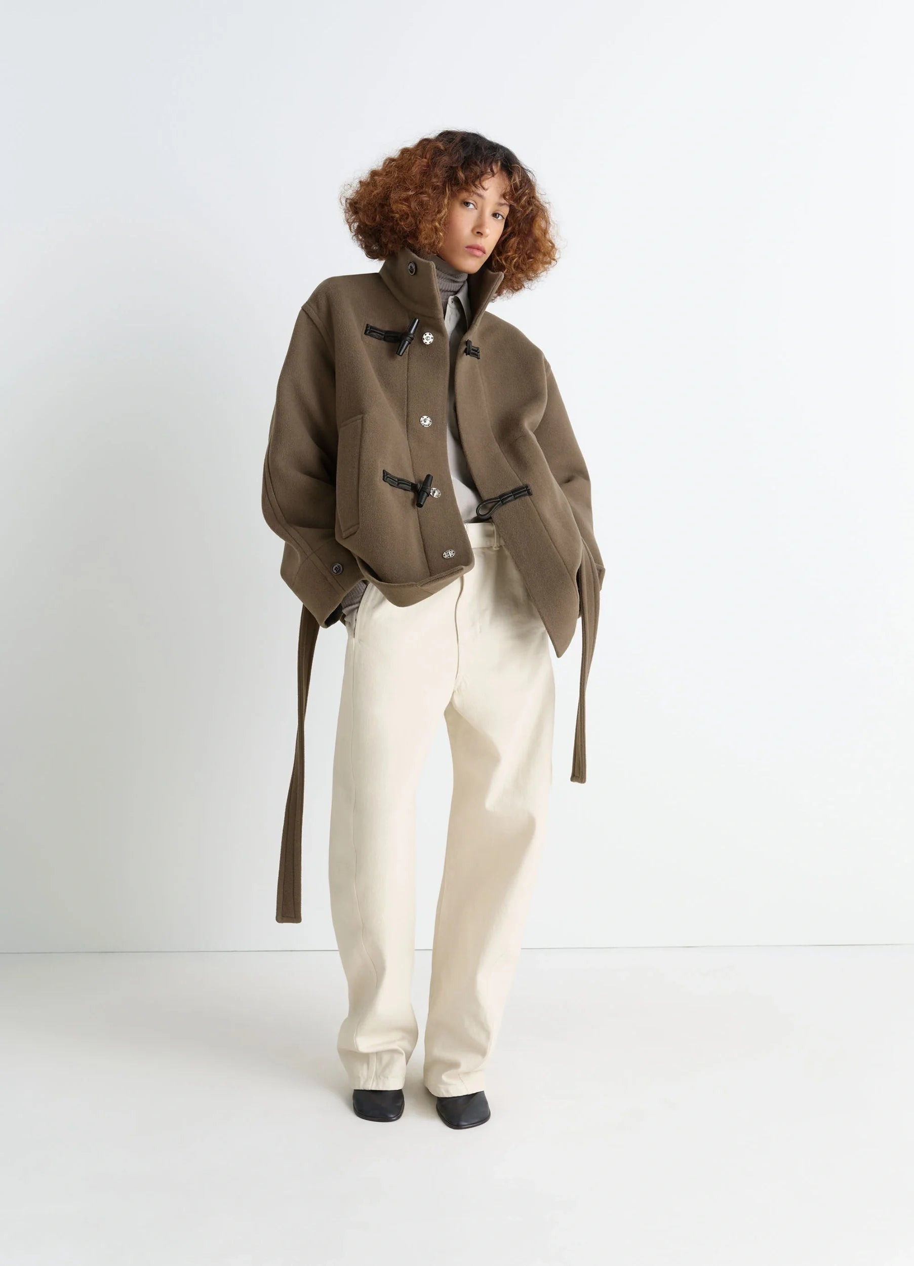 SHORT DUFFLE COAT - 3