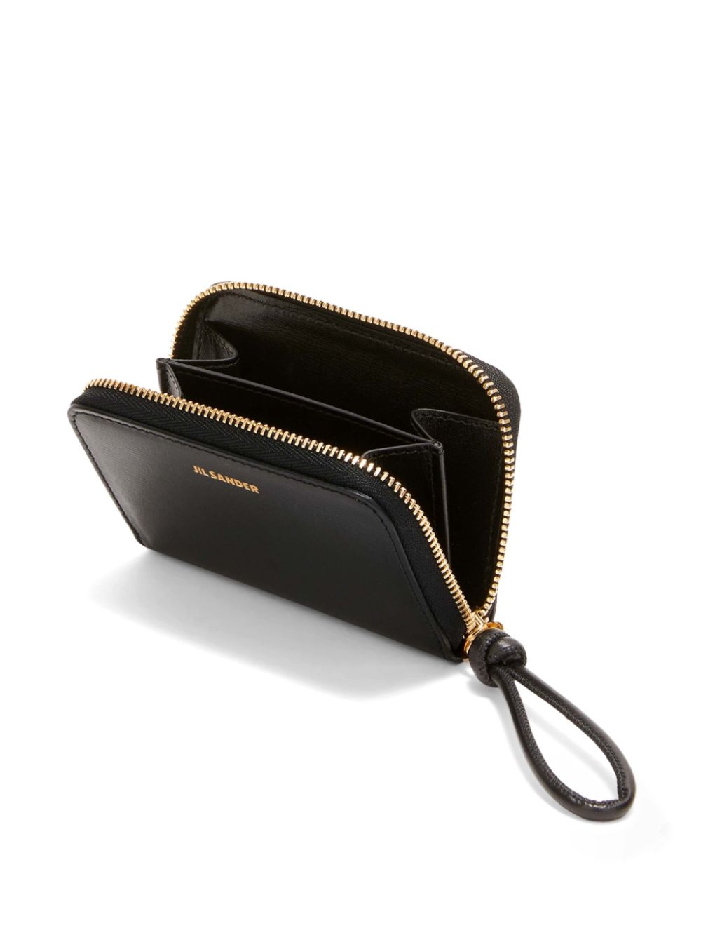 logo-plaque zip-up purse - 2
