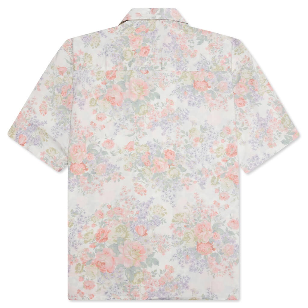 CAMP SHIRT - IVORY TUSCAN FLORAL - 2
