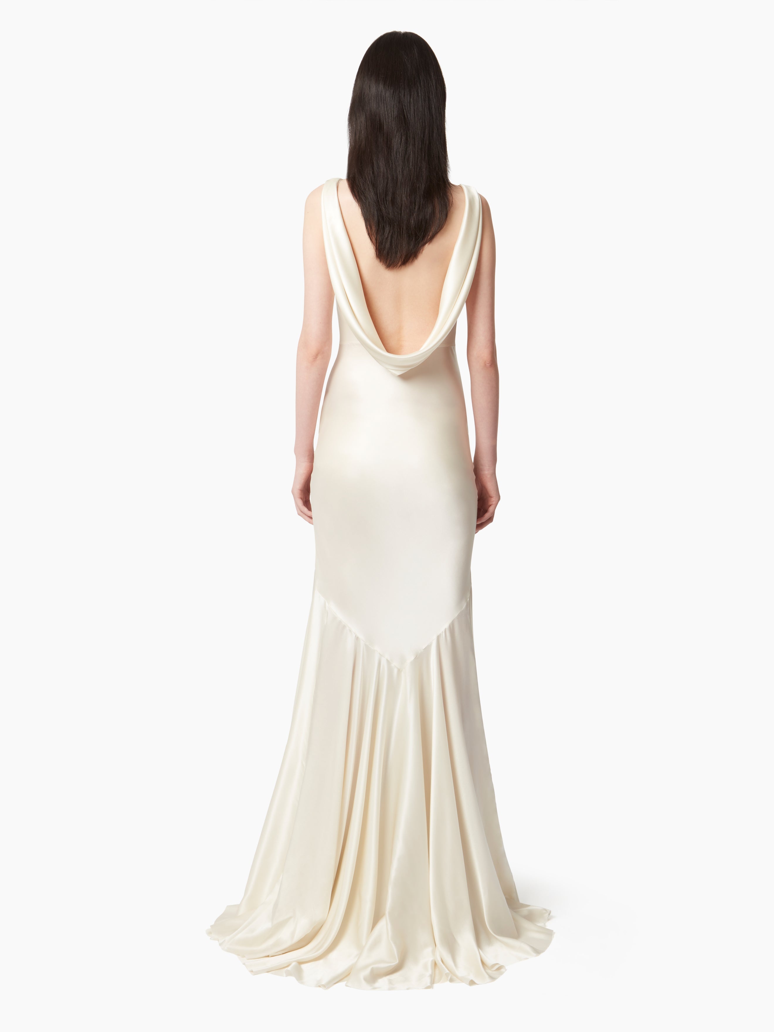MERMAID DRESS WITH OPEN BACK - 6