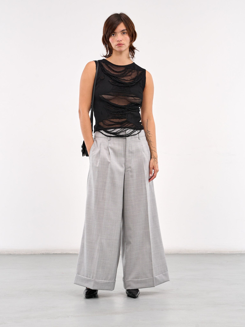 Comme Des Garçons Ultra Wide Leg Trousers outlook