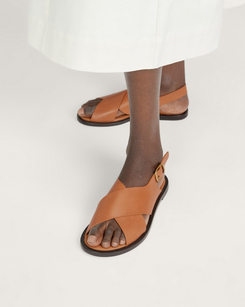 EVERLANE THE CITY CROSSOVER SANDAL outlook