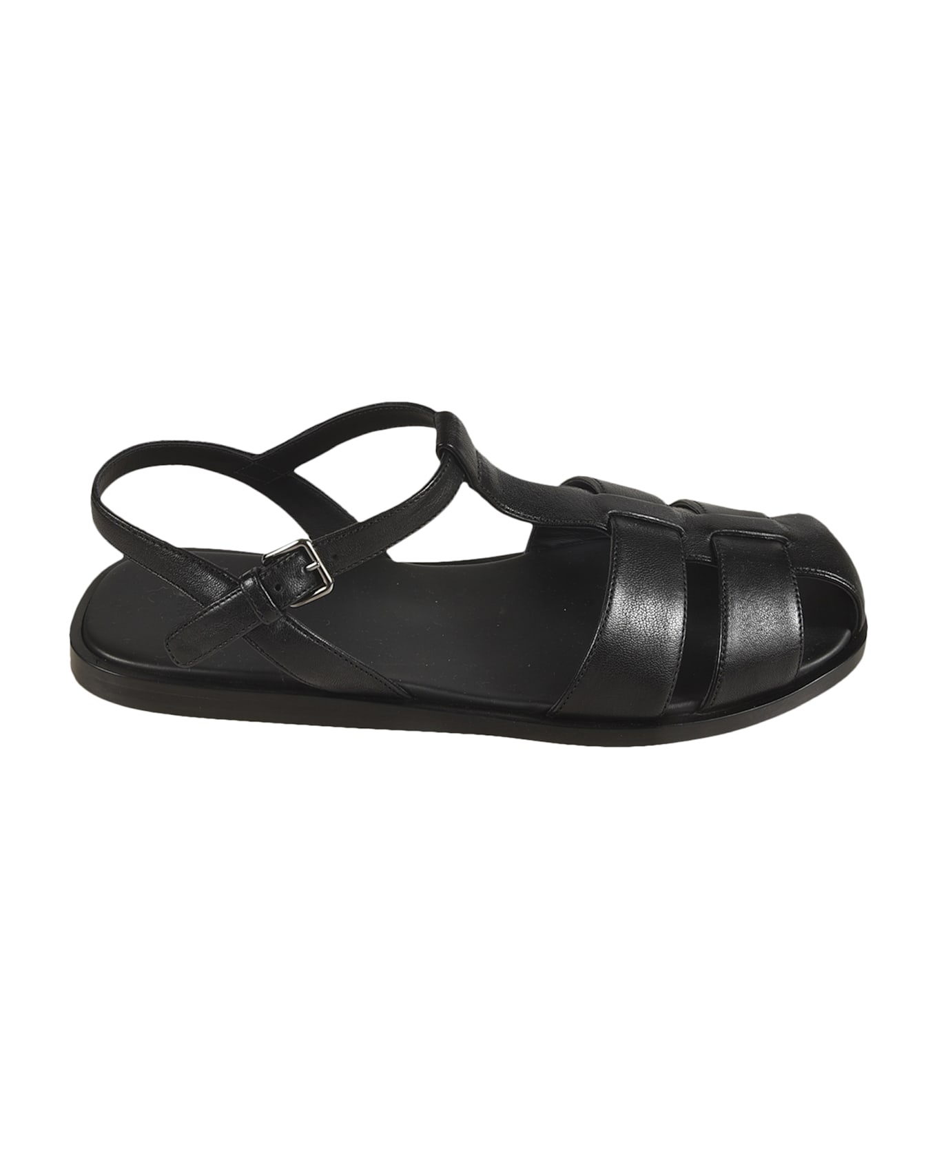 Buckle Strap Sandals - 1