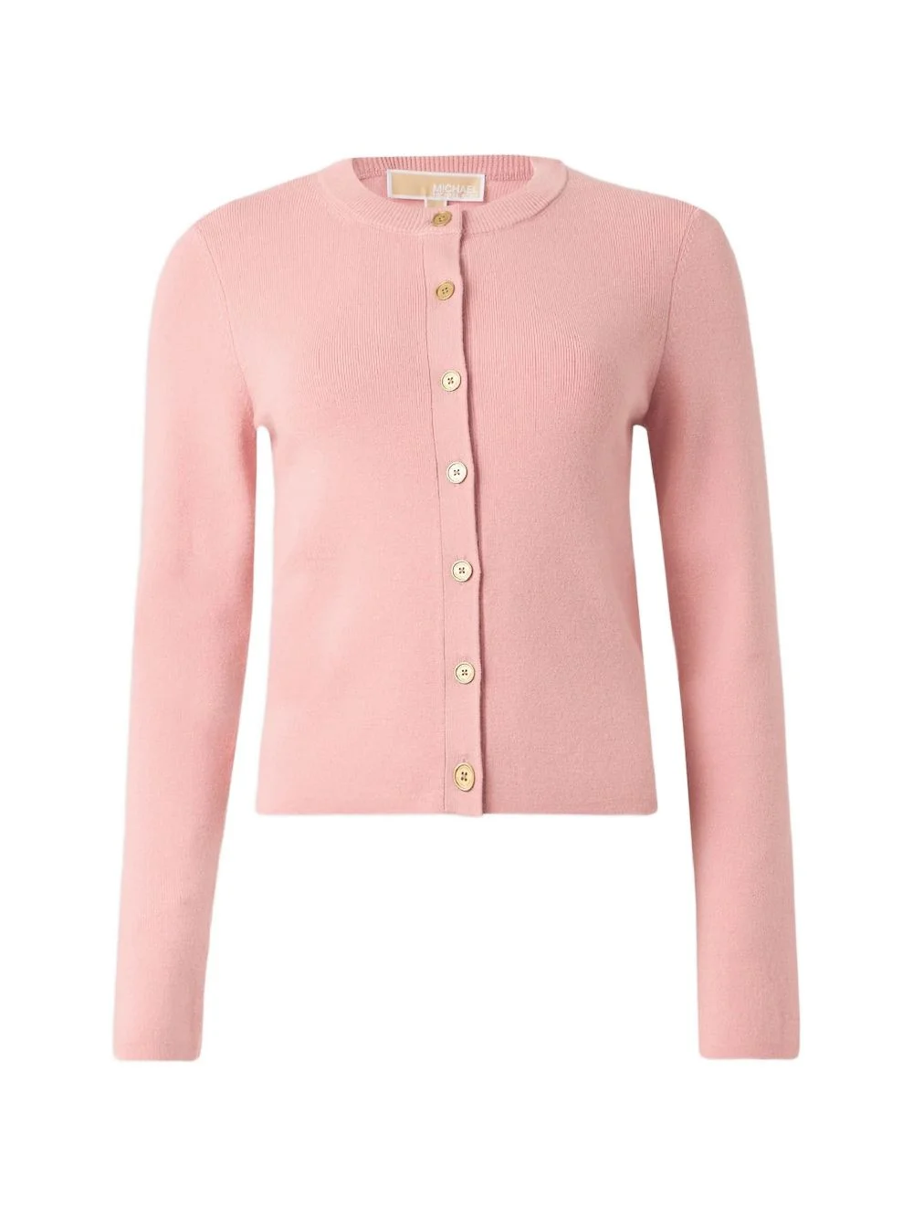 wool ribbed cardigan - 1